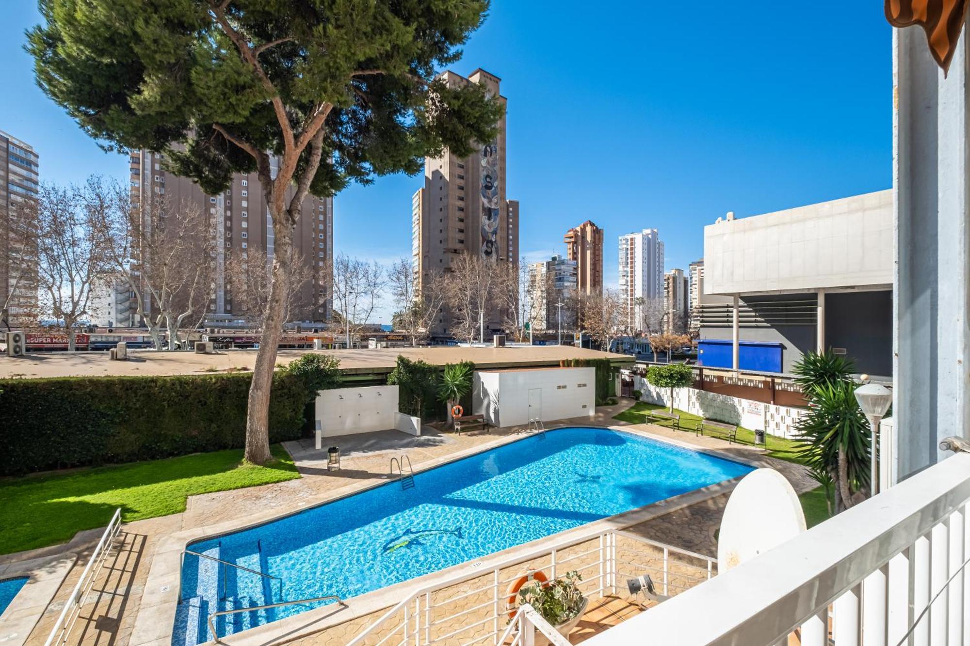 בנידורם Albatros 2-6 Estudio Levante Beach מראה חיצוני תמונה