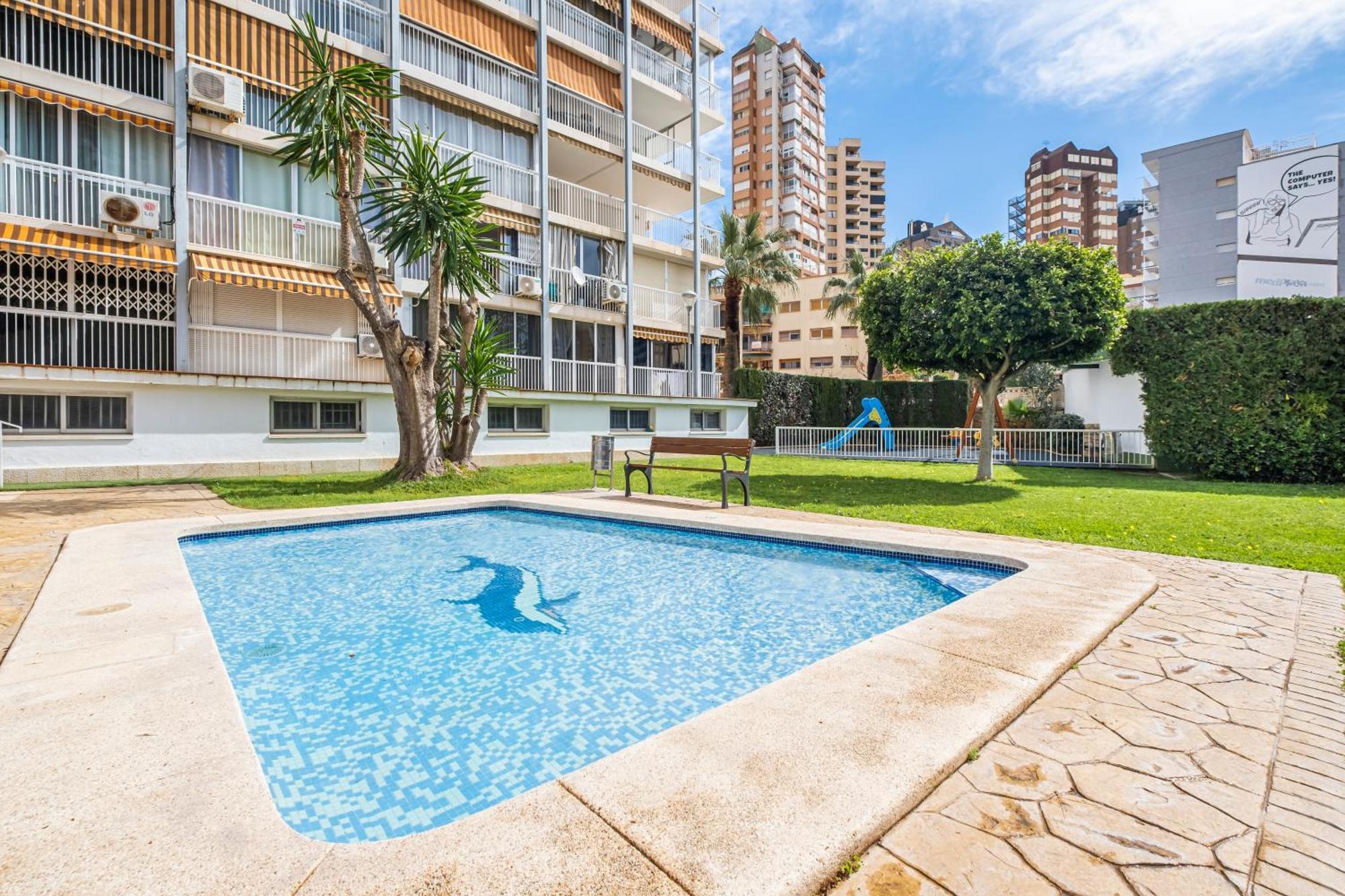 בנידורם Albatros 2-6 Estudio Levante Beach מראה חיצוני תמונה