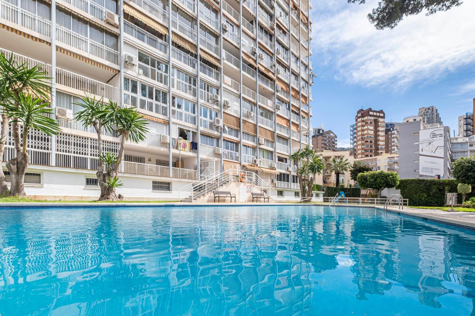 בנידורם Albatros 2-6 Estudio Levante Beach מראה חיצוני תמונה